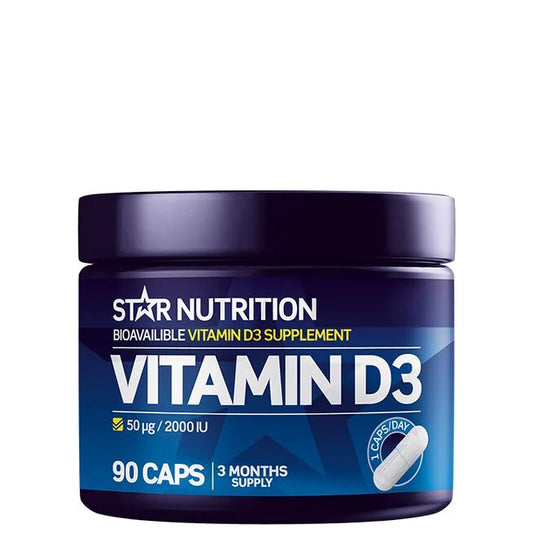 Vitamin D3 - 90 kapsler