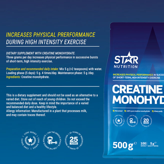 Kreatin Monohydrat 500g